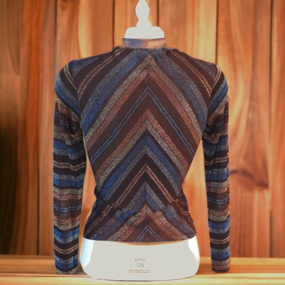 AS NEW Karen Millen Vintage stretch top in PERFECT CONDITION - Picture 1 of 10